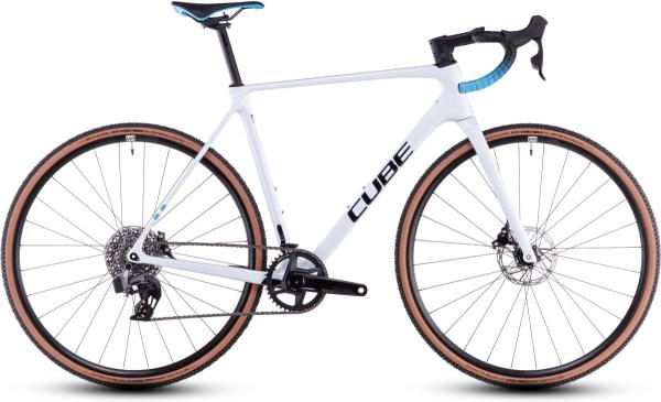 Cube Cross Race C:62 Race polarwhite'n'blue Gr&ouml;&szlig;e: 53 cm