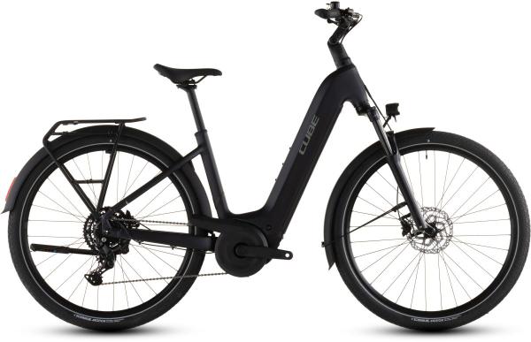 Cube Touring Hybrid ONE 600 coal'n'chrome Gr&ouml;&szlig;e: Easy Entry 46 cm
