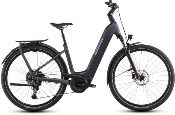 Cube Kathmandu Hybrid ONE 800 metallicgrey'n'grey Gr&ouml;&szlig;e: Easy Entry 46 cm