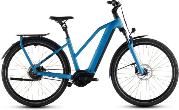 Cube Kathmandu Hybrid Comfort Pro 800 azure'n'black Gr&ouml;&szlig;e: Trapeze 54 cm