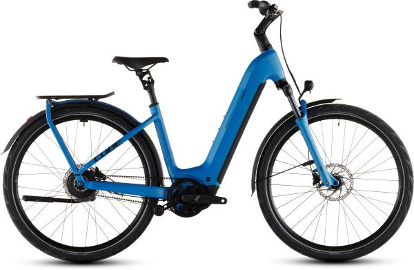 Cube Kathmandu Hybrid Comfort Pro 800 azure'n'black Gr&ouml;&szlig;e: Easy Entry 58 cm