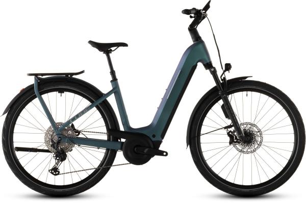 Cube Kathmandu Hybrid EXC 800 smaragdgrey'n'prism Gr&ouml;&szlig;e: Easy Entry 46 cm