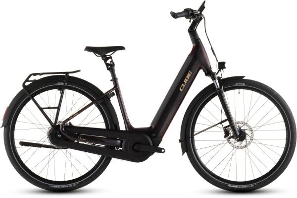 Cube Supreme Hybrid Comfort Pro 600 solareclipse'n'gold Gr&ouml;&szlig;e: Easy Entry 54 cm