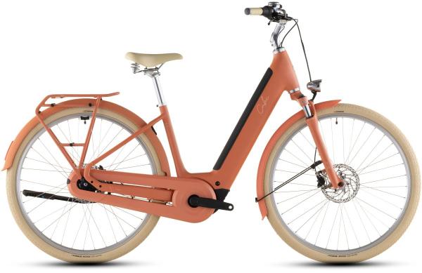 Cube Aruba Hybrid 600 papaya'n'creme Gr&ouml;&szlig;e: Easy Entry 46 cm