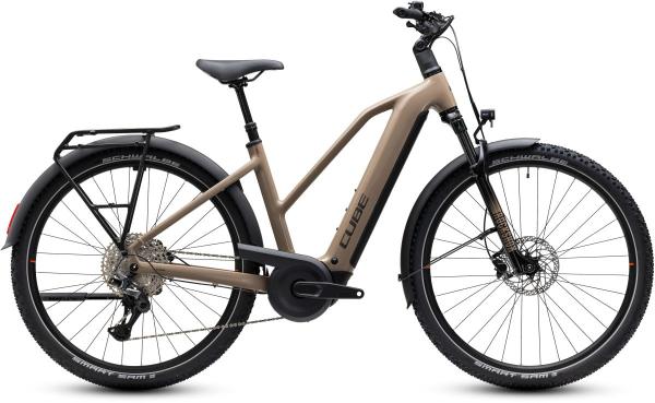 Cube Nuride Hybrid Pro 800 cappuccino'n'black Gr&ouml;&szlig;e: Trapeze 58 cm