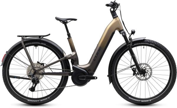 Cube Nuride Hybrid ONE11 HPC SLX 800 goldenbrown'n'black Gr&ouml;&szlig;e: Easy Entry 58 cm