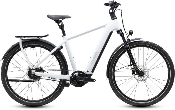 Cube Kathmandu Hybrid Deluxe Pro 800 metallicwhite'n'chrome Gr&ouml;&szlig;e: 62 cm