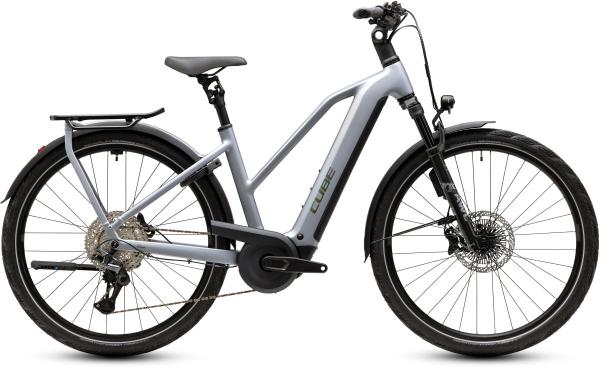 Cube Kathmandu Hybrid EXC 800 slategrey'n'chrome Gr&ouml;&szlig;e: Trapeze 58 cm