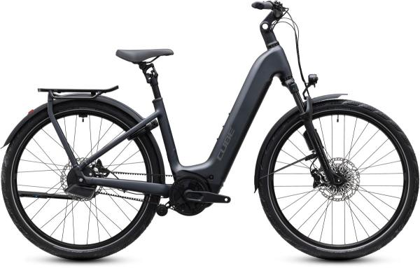 Cube Kathmandu Hybrid Deluxe EXC 800 stealthgrey'n'grey Gr&ouml;&szlig;e: Easy Entry 54 cm
