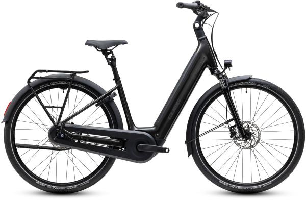 Cube Supreme Hybrid Comfort ONE 600 gunmetal'n'reflex Gr&ouml;&szlig;e: Easy Entry 46 cm