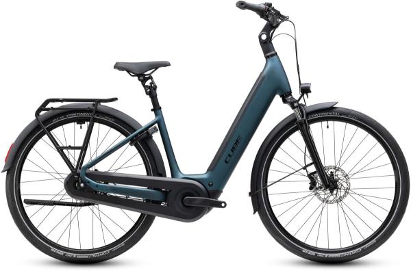 Cube Supreme RT Hybrid Comfort EX 600 royalgreen'n'black Gr&ouml;&szlig;e: Easy Entry 54 cm