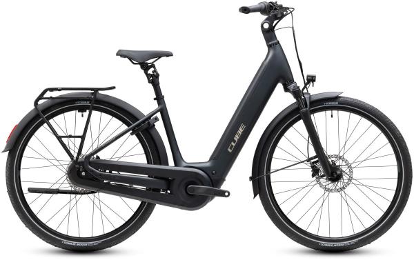 Cube Supreme Hybrid Comfort Pro 600 grey'n'chrome Gr&ouml;&szlig;e: Easy Entry 58 cm