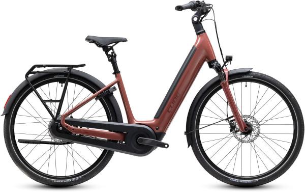 Cube Supreme Hybrid Comfort Pro 600 burgundy'n'claret Gr&ouml;&szlig;e: Easy Entry 58 cm