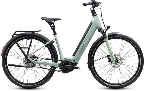 Cube Supreme Hybrid Deluxe ONE 600 aloegreen'n'reflex Gr&ouml;&szlig;e: Easy Entry 58 cm