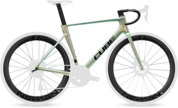 Cube Litening AIR C:68X Frameset genesisfibre'n'black Gr&ouml;&szlig;e: 52 cm