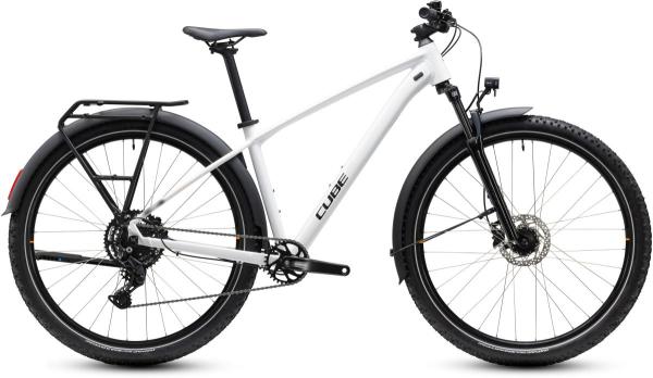 Cube Aim ONE FE metallicwhite'n'black Gr&ouml;&szlig;e: XL