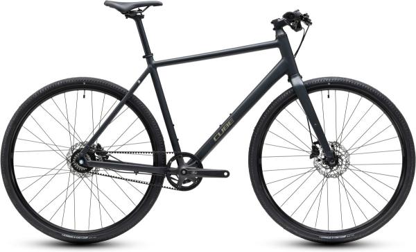 Cube Nulane Deluxe EXC grey'n'chrome Gr&ouml;&szlig;e: S