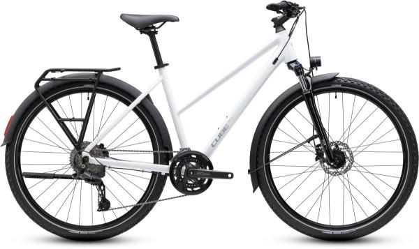 Cube Nature Pro FE metallicwhite'n'reflex Gr&ouml;&szlig;e: Trapeze 50 cm