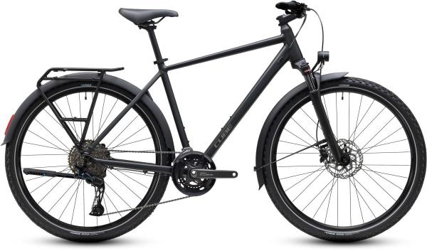 Cube Nature EXC FE grey'n'chrome Gr&ouml;&szlig;e: 58 cm