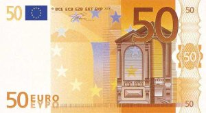 50 Fünfzig Euro Gutschein